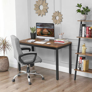 Metal Frame Computer Desk Table - waseeh.com