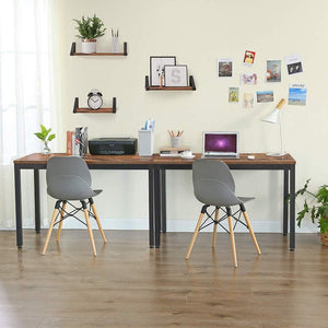 Metal Frame Computer Desk Table - waseeh.com