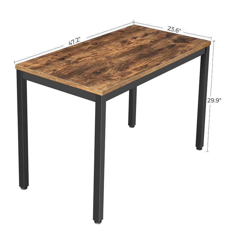Metal Frame Computer Desk Table - waseeh.com