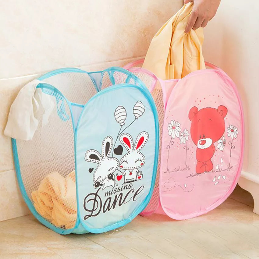 Multi-color Foldable Laundry Basket / Toys Storage Basket / Multiple Storage Bag