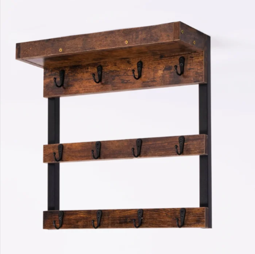 Rustic Mug Rack Rustic Mug Organizer Rack