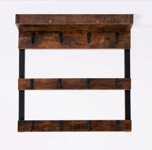 Rustic Mug Rack Rustic Mug Organizer Rack