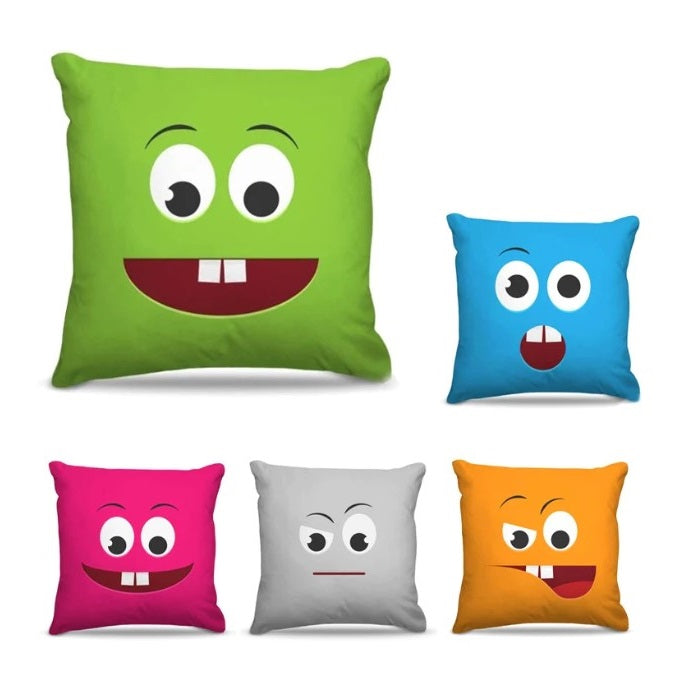 Laugh Moods Cushion Cover (Pack of 5)