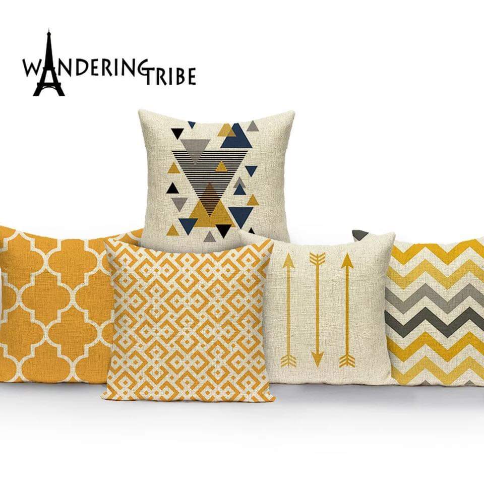 Wanders Tribe Cushion Covers (Pack of 5) - waseeh.com