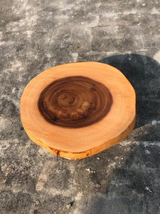 Natural Wooden Sliced Log - waseeh.com
