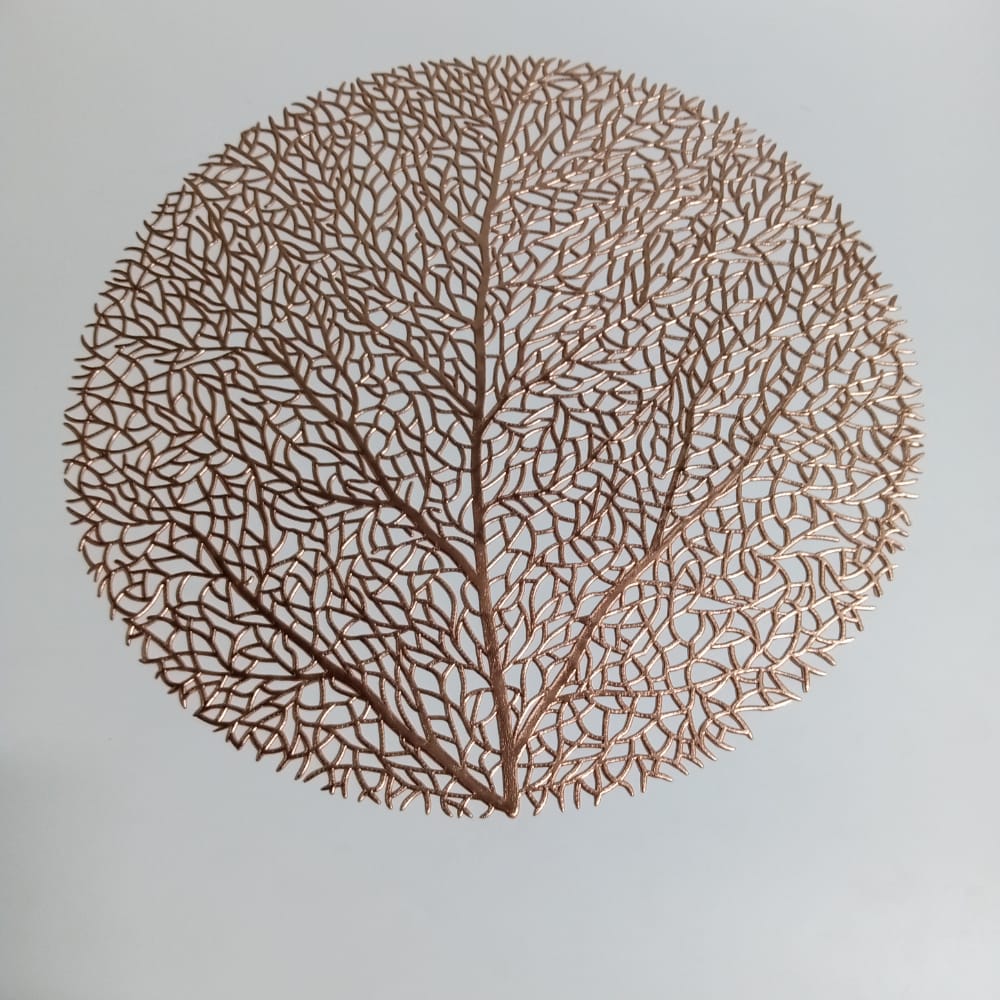 Bronzy Table Toppie (Flower Bloom) - waseeh.com