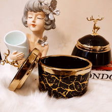 Golden Stag Candy Jar - waseeh.com