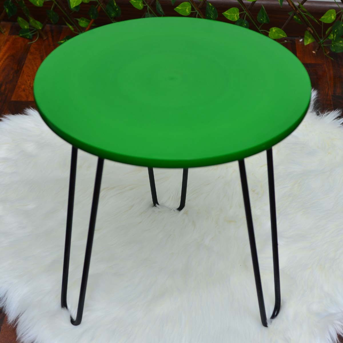 Versilla Bloom Hairpin Leg Table - waseeh.com