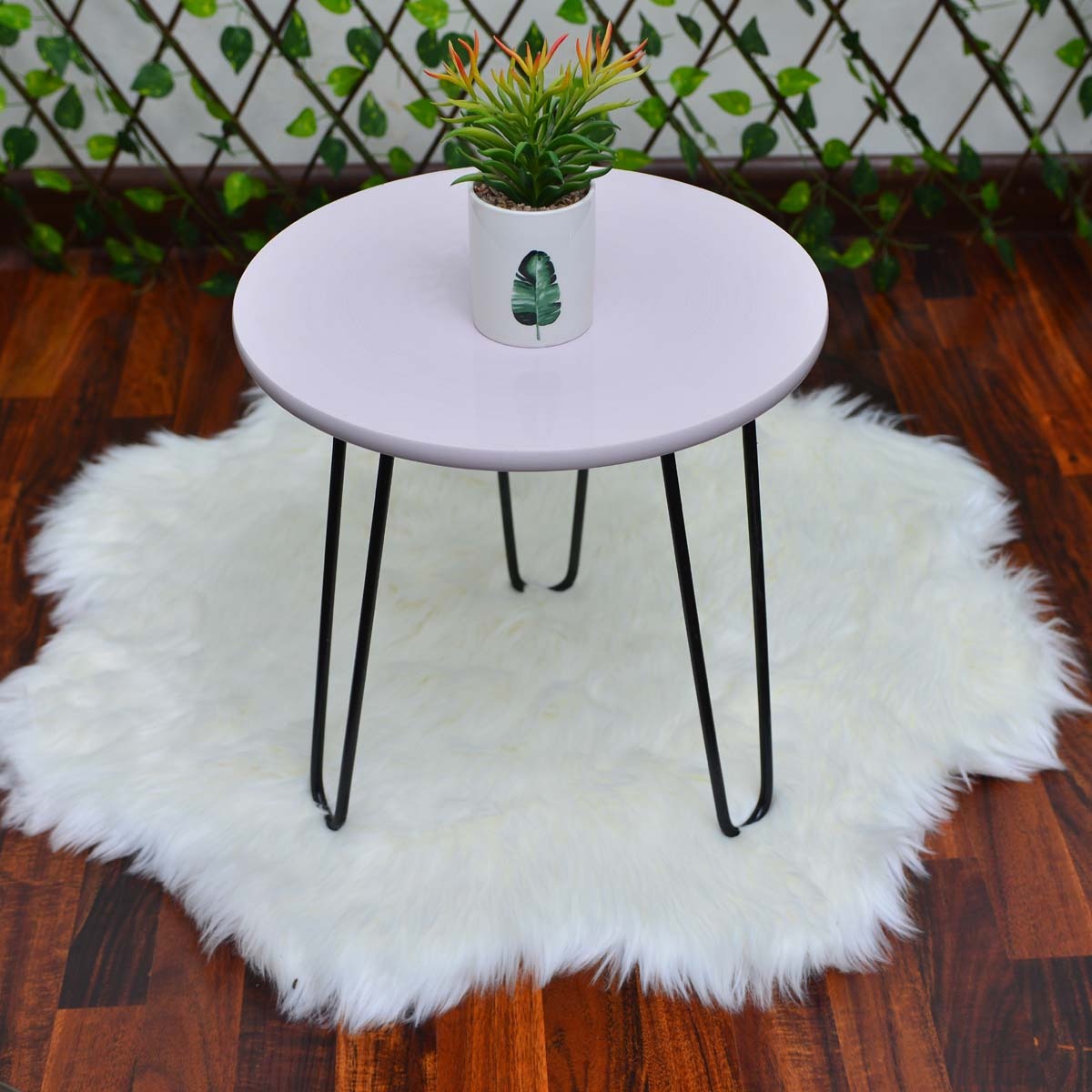 Versilla Bloom Hairpin Leg Table - waseeh.com