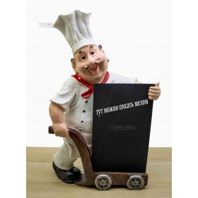 Chef Waving Boards - waseeh.com