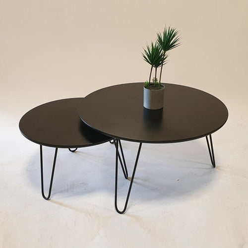 Tatami Round Tables (Set of 2) - waseeh.com