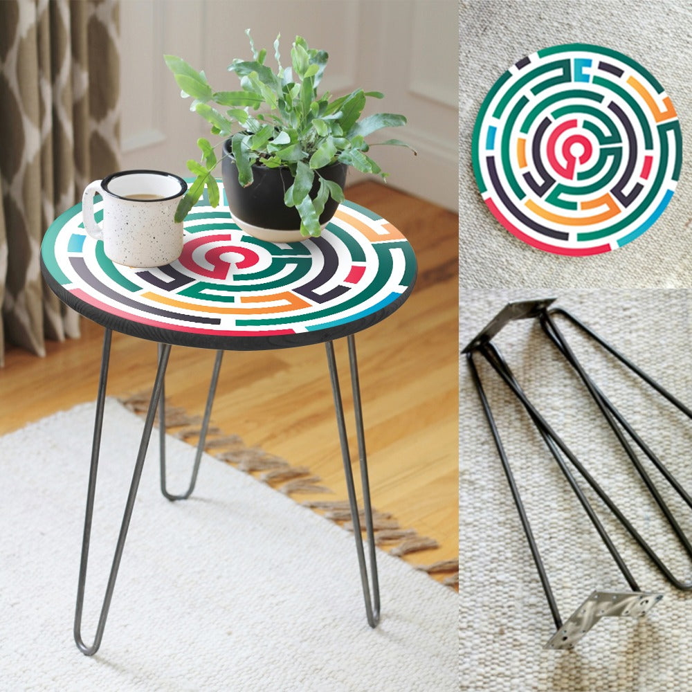 The Mystic Maze Hairpin Table - waseeh.com