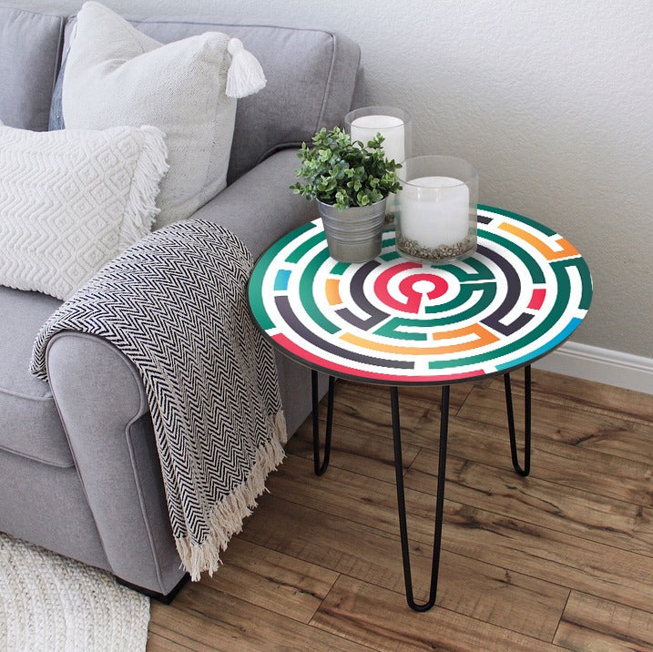 The Mystic Maze Hairpin Table - waseeh.com