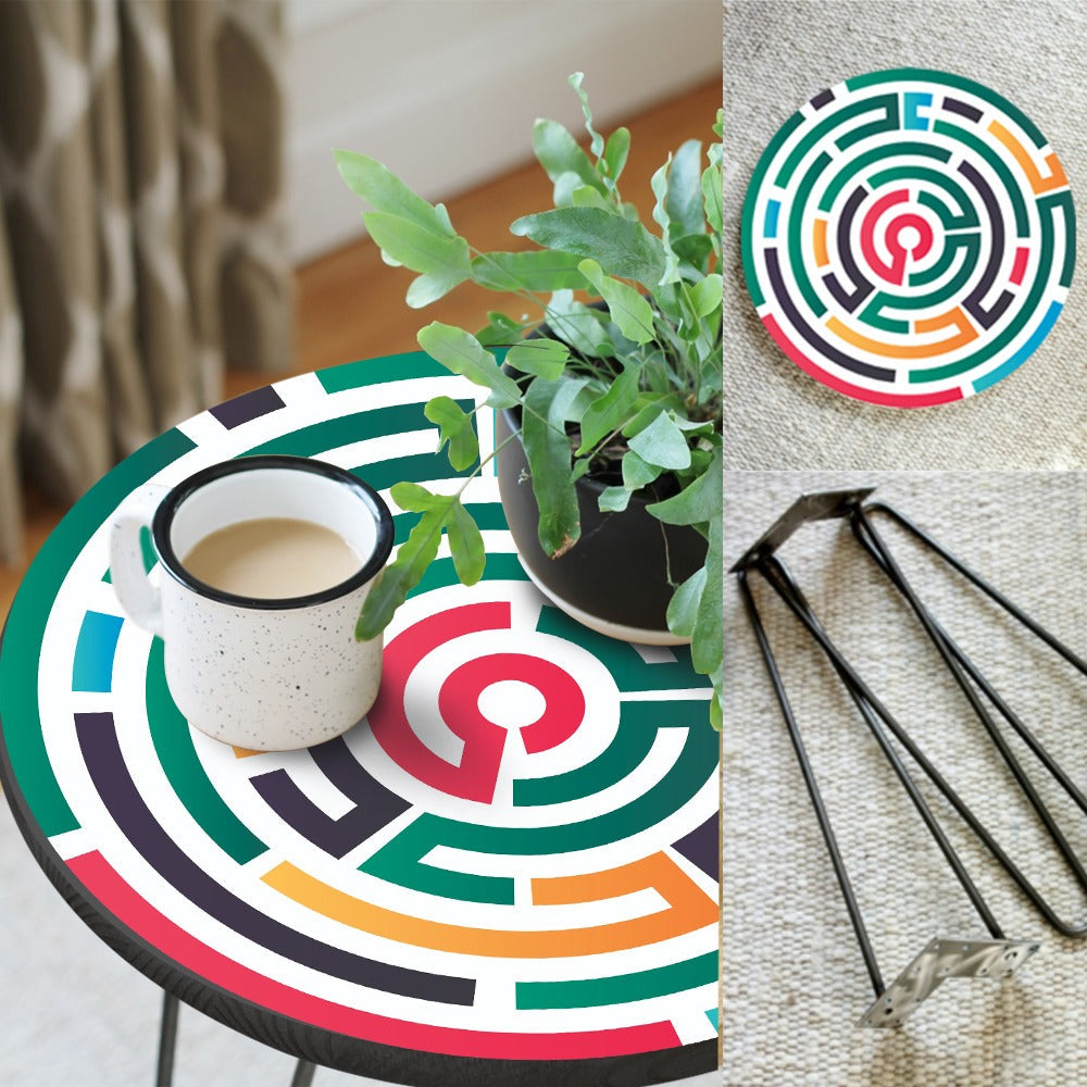 The Mystic Maze Hairpin Table - waseeh.com