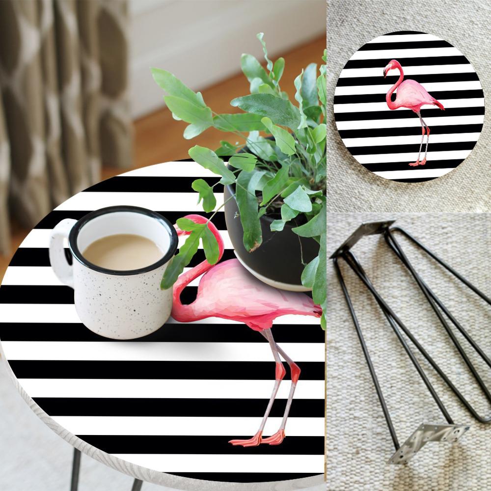 Flamingo Stroke Hairpin Table - waseeh.com