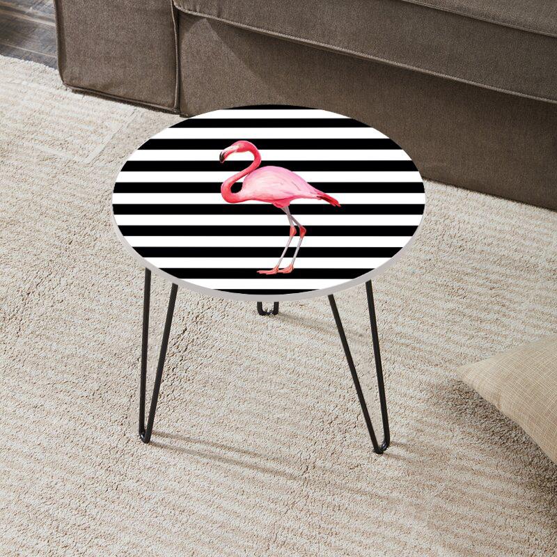 Flamingo Stroke Hairpin Table - waseeh.com