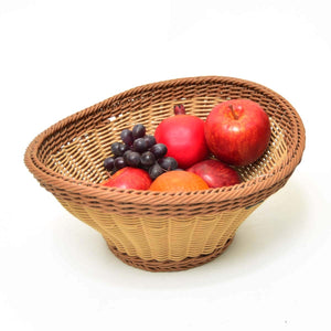 Exquisite Oval Braided Basket (Large) - waseeh.com