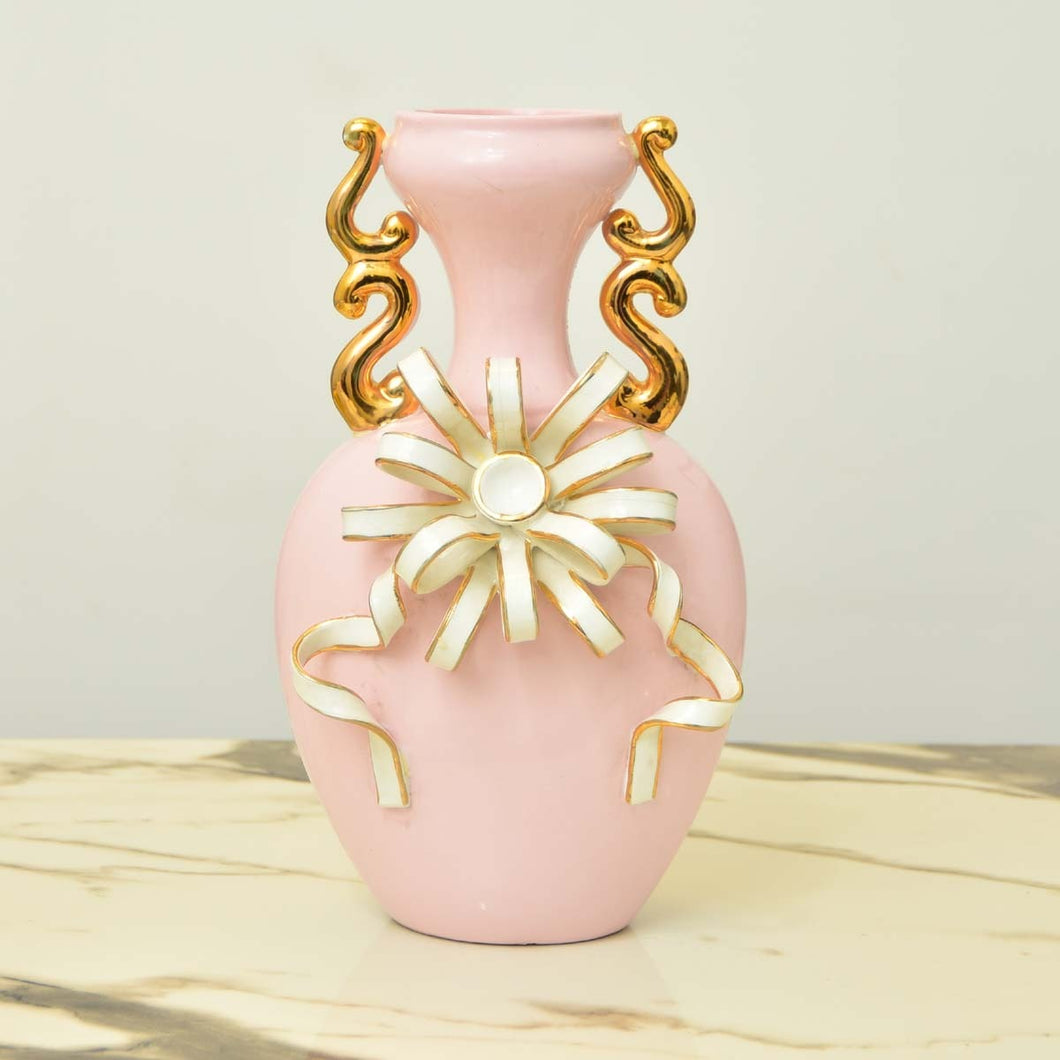 Antique Flower Vass Pink