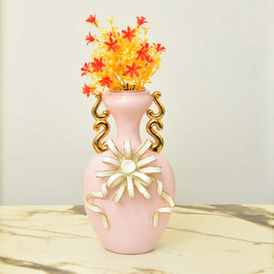 Antique Flower Vass Pink