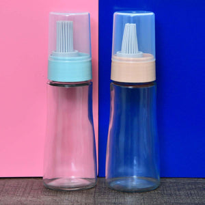 Glassy oil Brush Bottle - waseeh.com