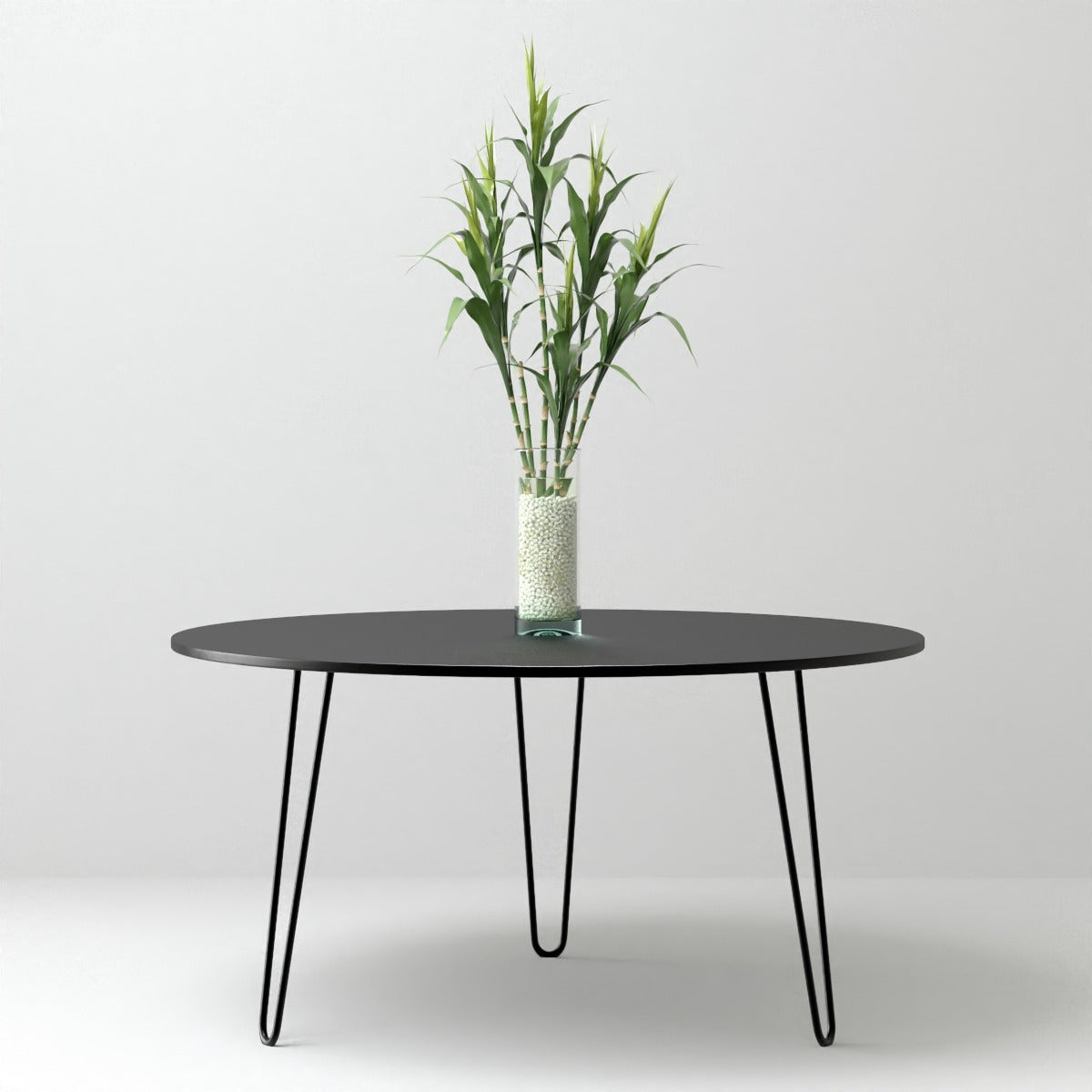 Tatami Contrasted Round Tables (Set of 2) - waseeh.com
