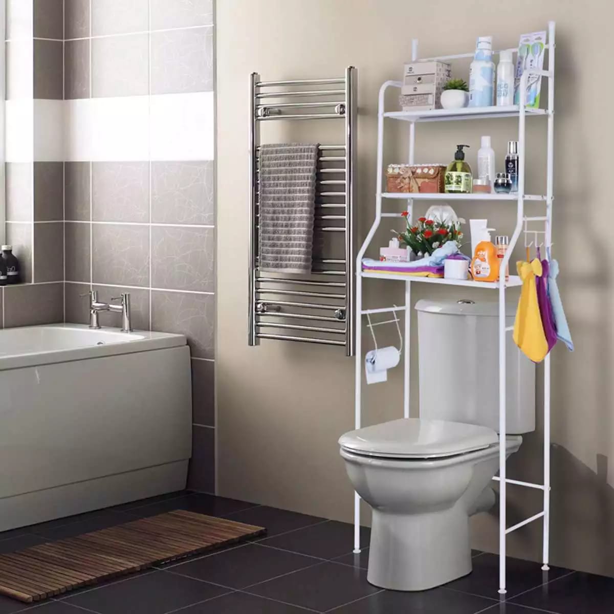 Metal Toilet Rack - waseeh.com