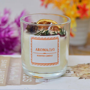 Aroma Therapy Candle Art (Round) - waseeh.com