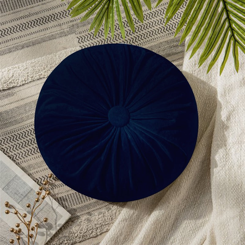 Velvet Round Pumpkin Futon Cushion - waseeh.com