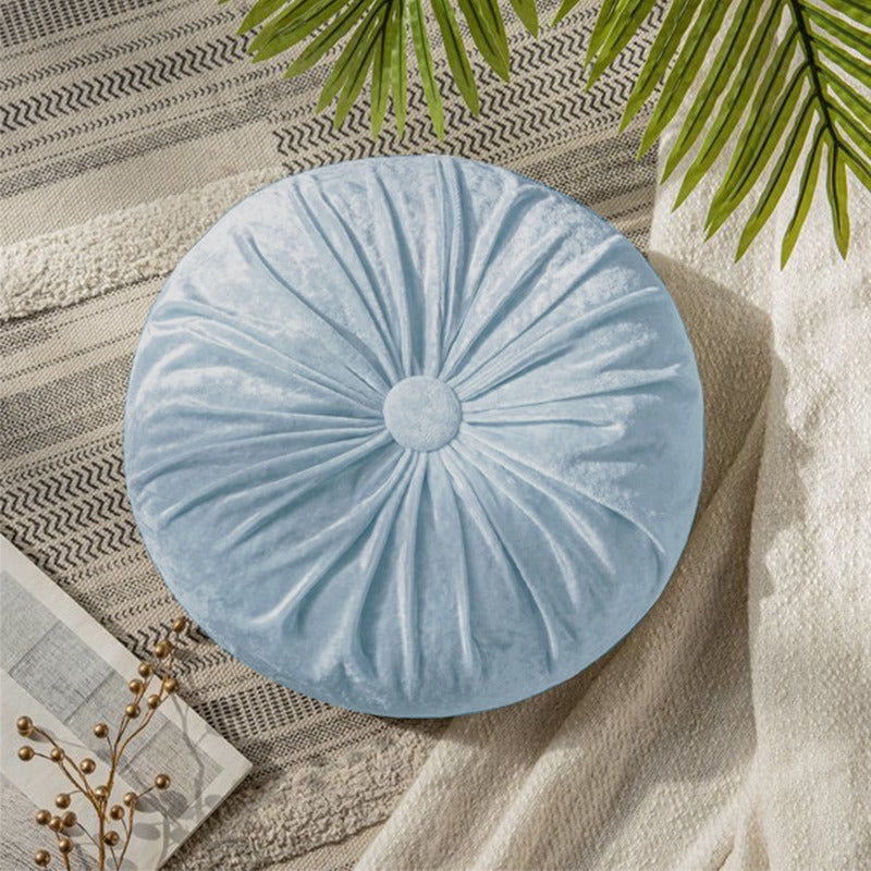Velvet Round Pumpkin Futon Cushion - waseeh.com