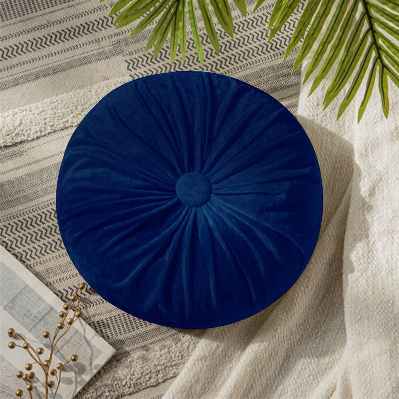 Velvet Round Pumpkin Futon Cushion - waseeh.com
