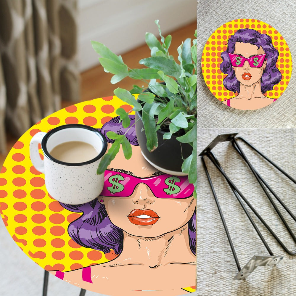 Dollar Girl Hairpin Table - waseeh.com