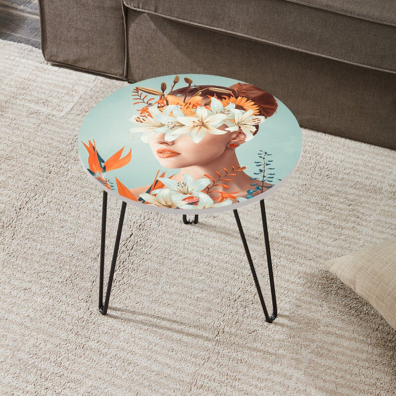 Roman Azalea Hairpin Table - waseeh.com