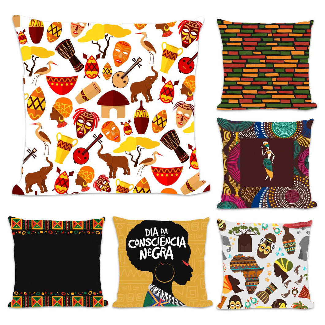 Zulu kingdom Cushion Covers (Pack of 7) - waseeh.com