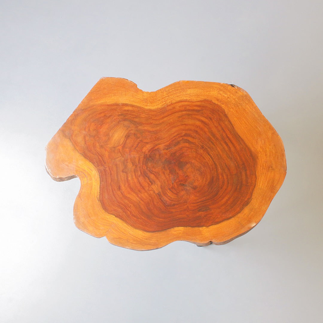 Billet Wooden Log Hairpin Table - waseeh.com