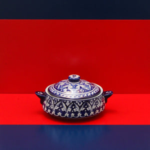 Vintage Multani Handi-Blue Pottery