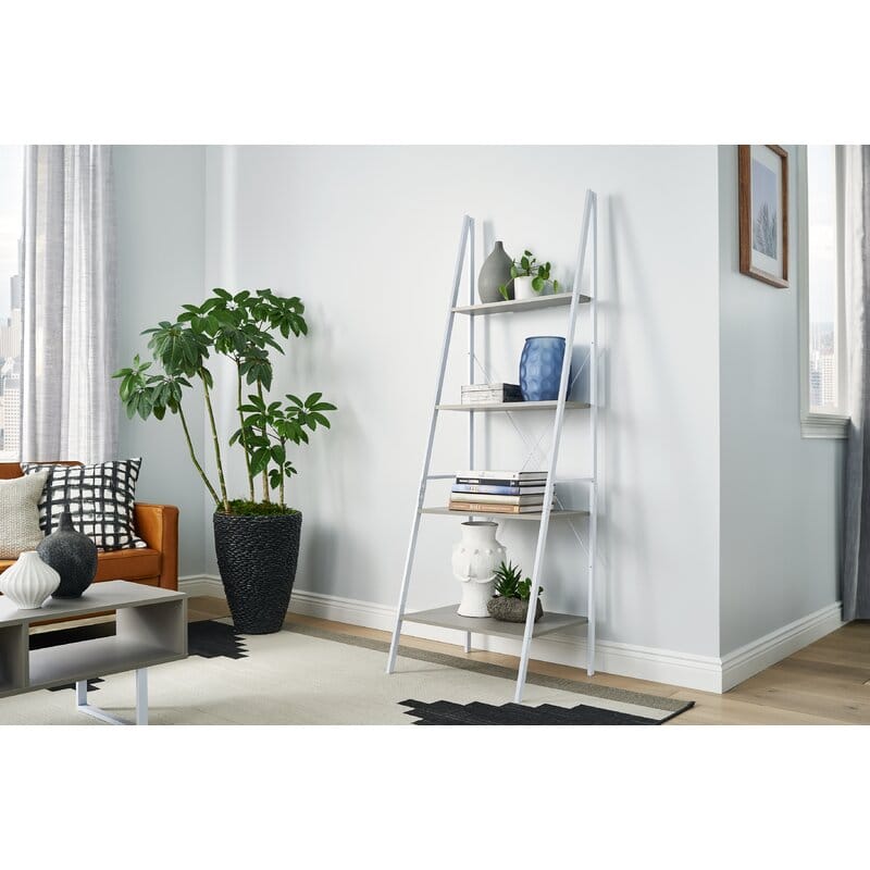 Ladder Steel Curvy Bookcase - waseeh.com