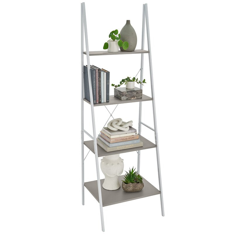 Ladder Steel Curvy Bookcase - waseeh.com