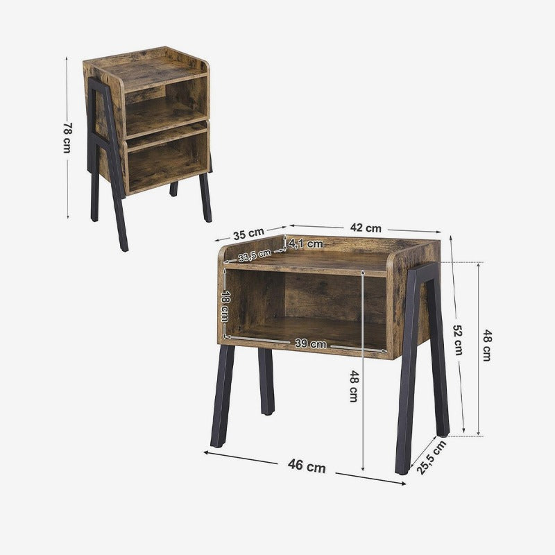 Mini Bedside Table Stand - waseeh.com