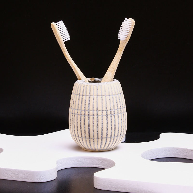 Zebraic Grey Bathroom Set