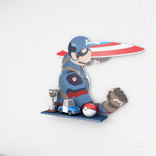 Captain America Floating Shelf - waseeh.com