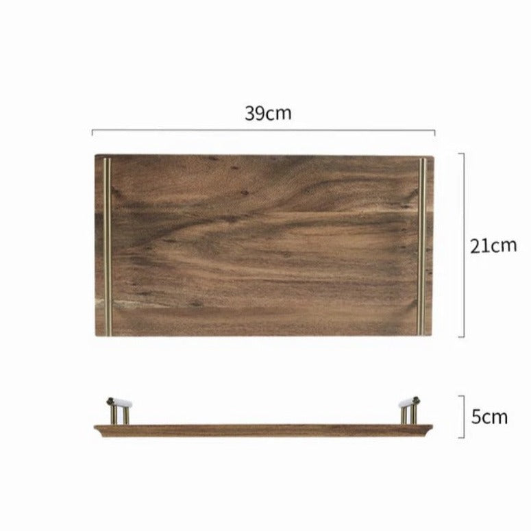Monticarlo Wooden Tray - waseeh.com