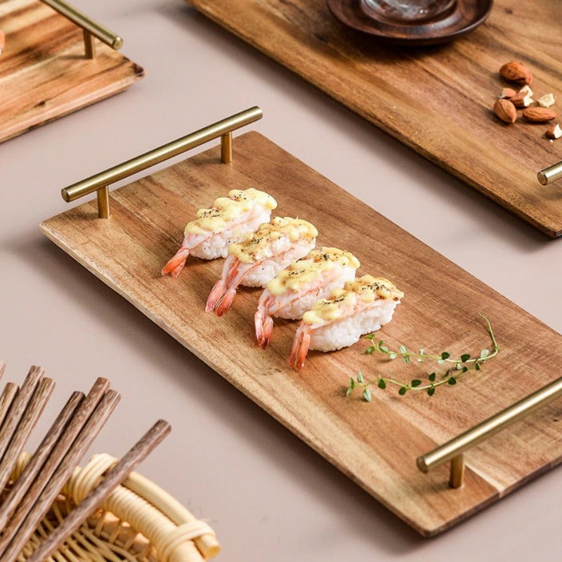 Monticarlo Wooden Tray - waseeh.com
