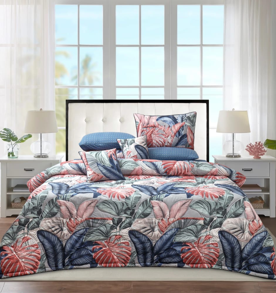 Multi Floral Cotton Bed Sheet