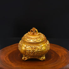 Antique Golden Storage Box - waseeh.com