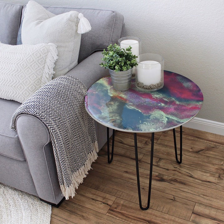 Dark Hole Hairpin Table - waseeh.com