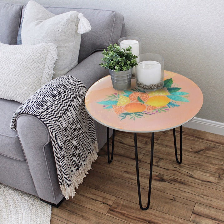 Lemon Leez Hairpin Table - waseeh.com