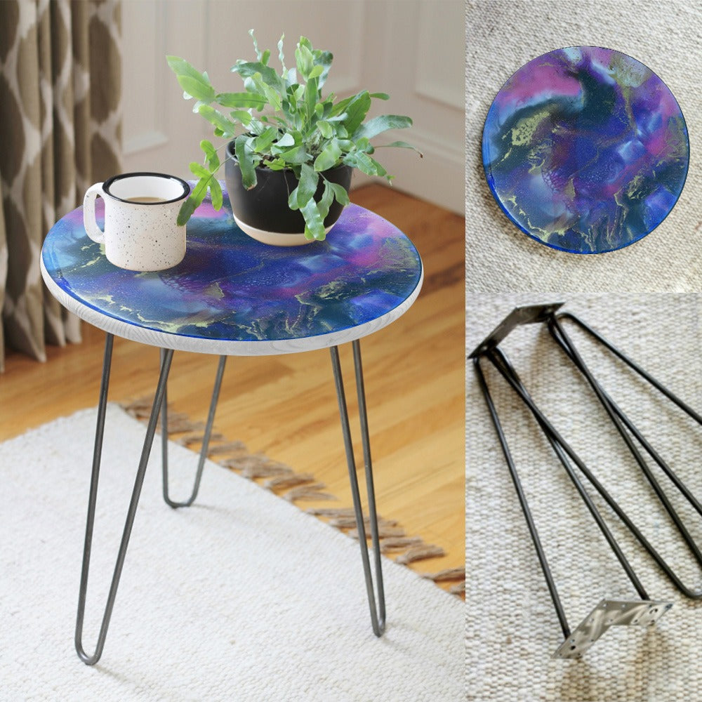 Dark Hole Hairpin Table - waseeh.com
