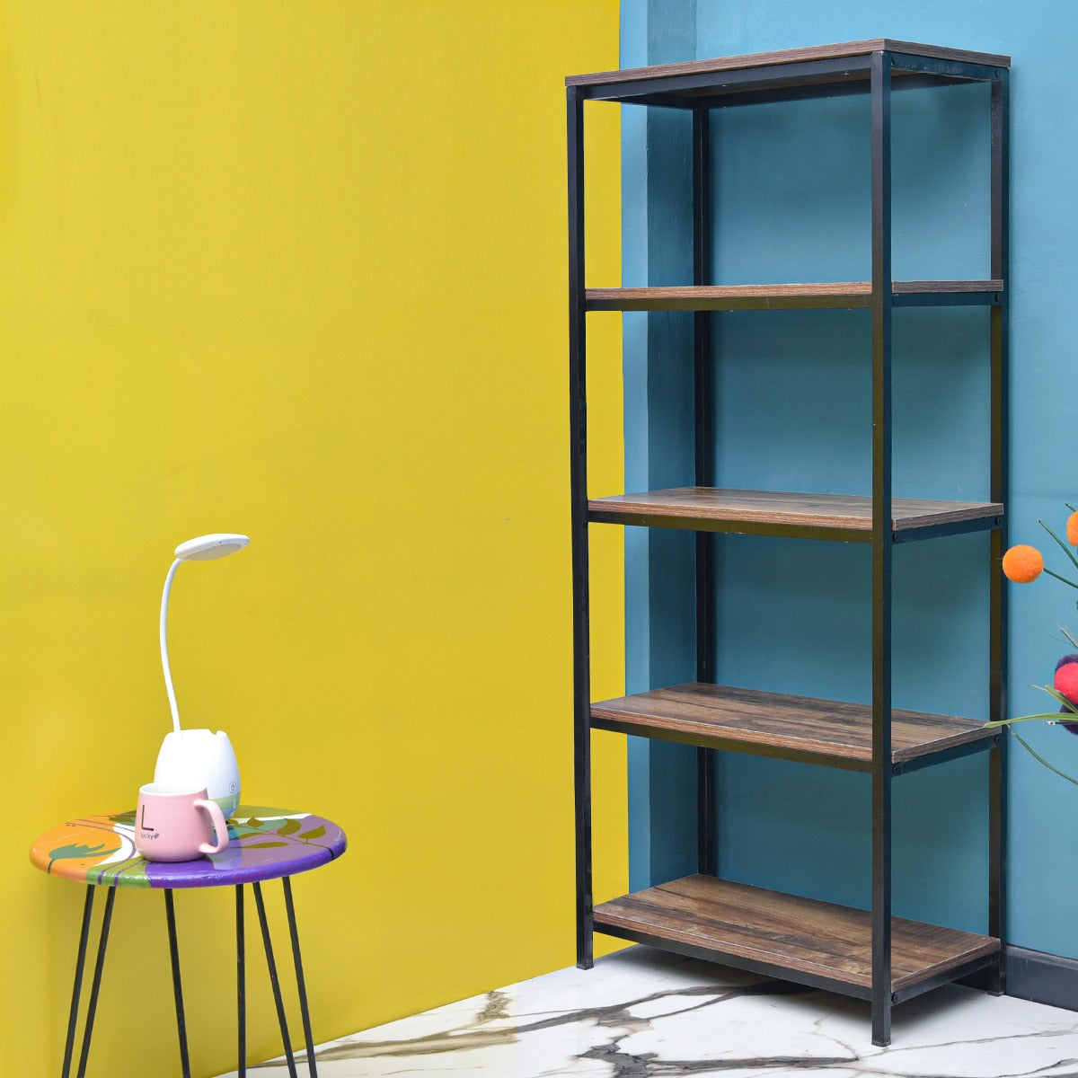 Arturs Bookcase Rack (5-Tier) - waseeh.com