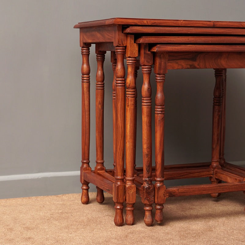 Mont Blanc Nesting Shisham Tables (Set of 4)