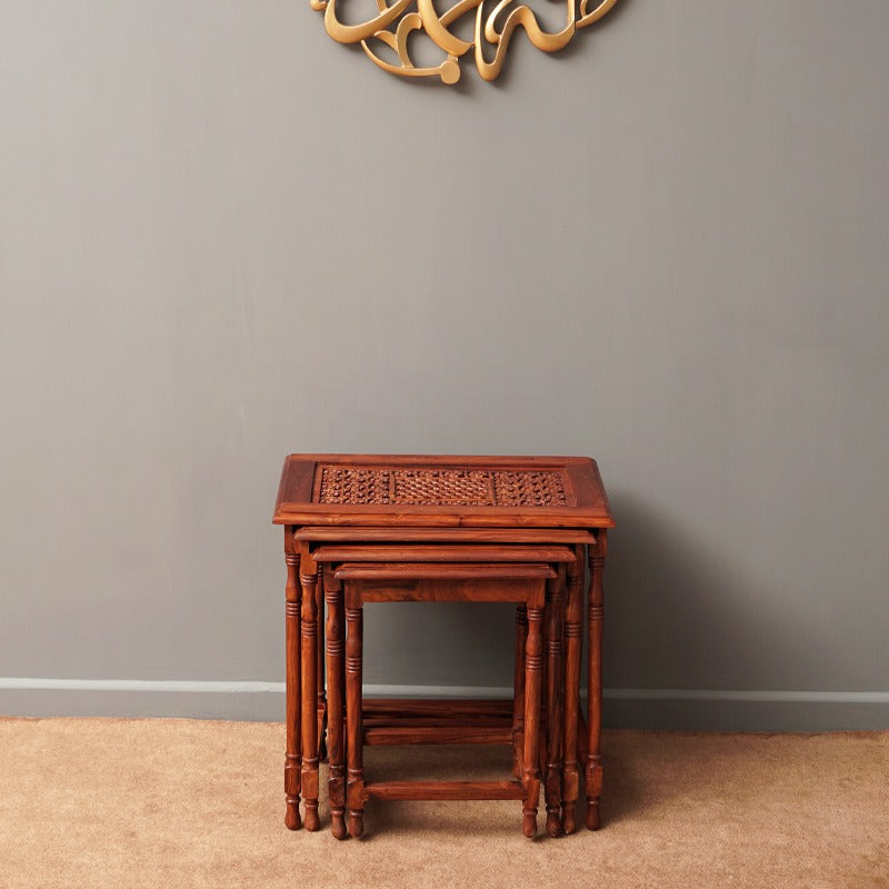 Mont Blanc Nesting Shisham Tables (Set of 4)